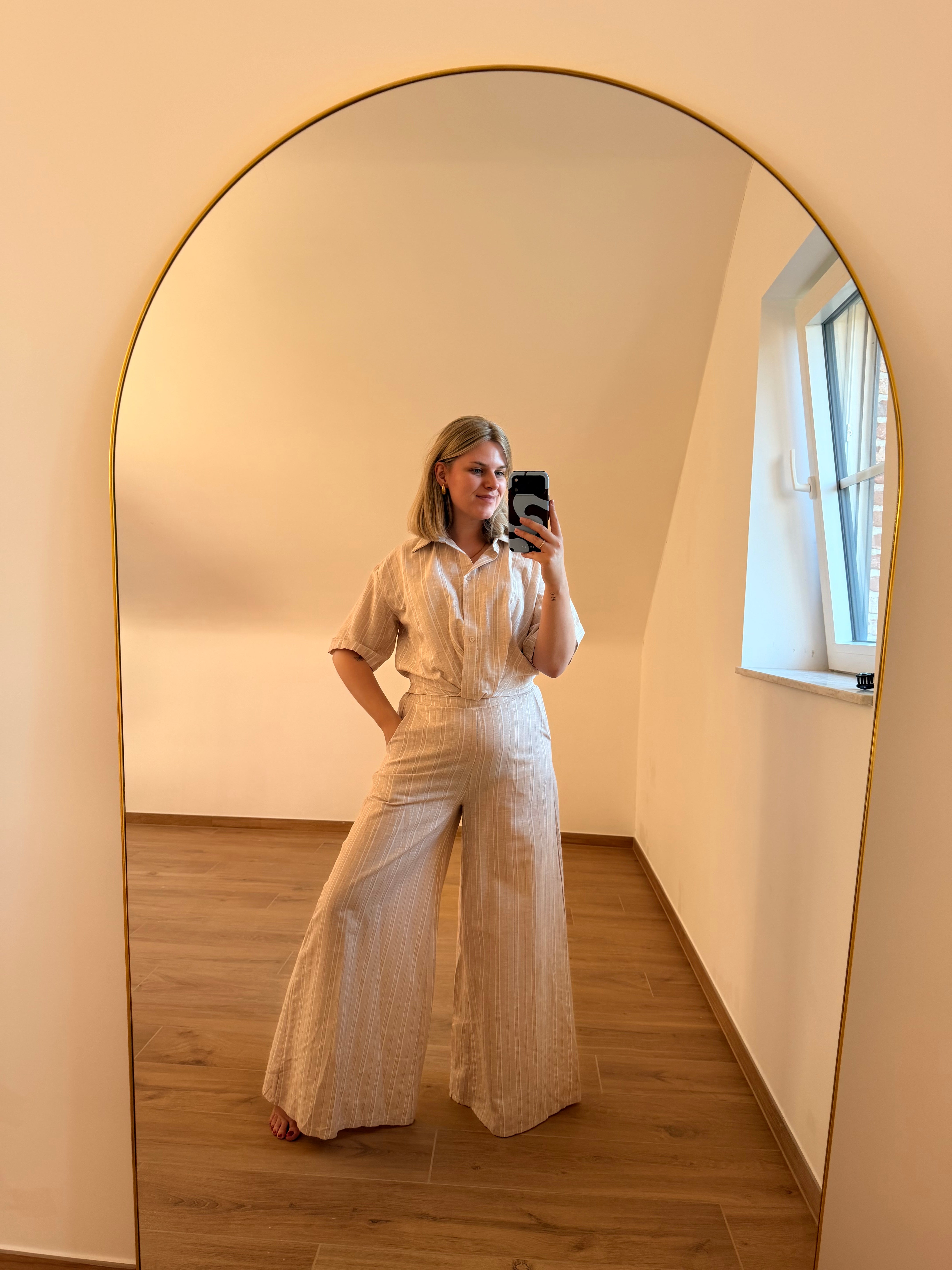 Beige broek