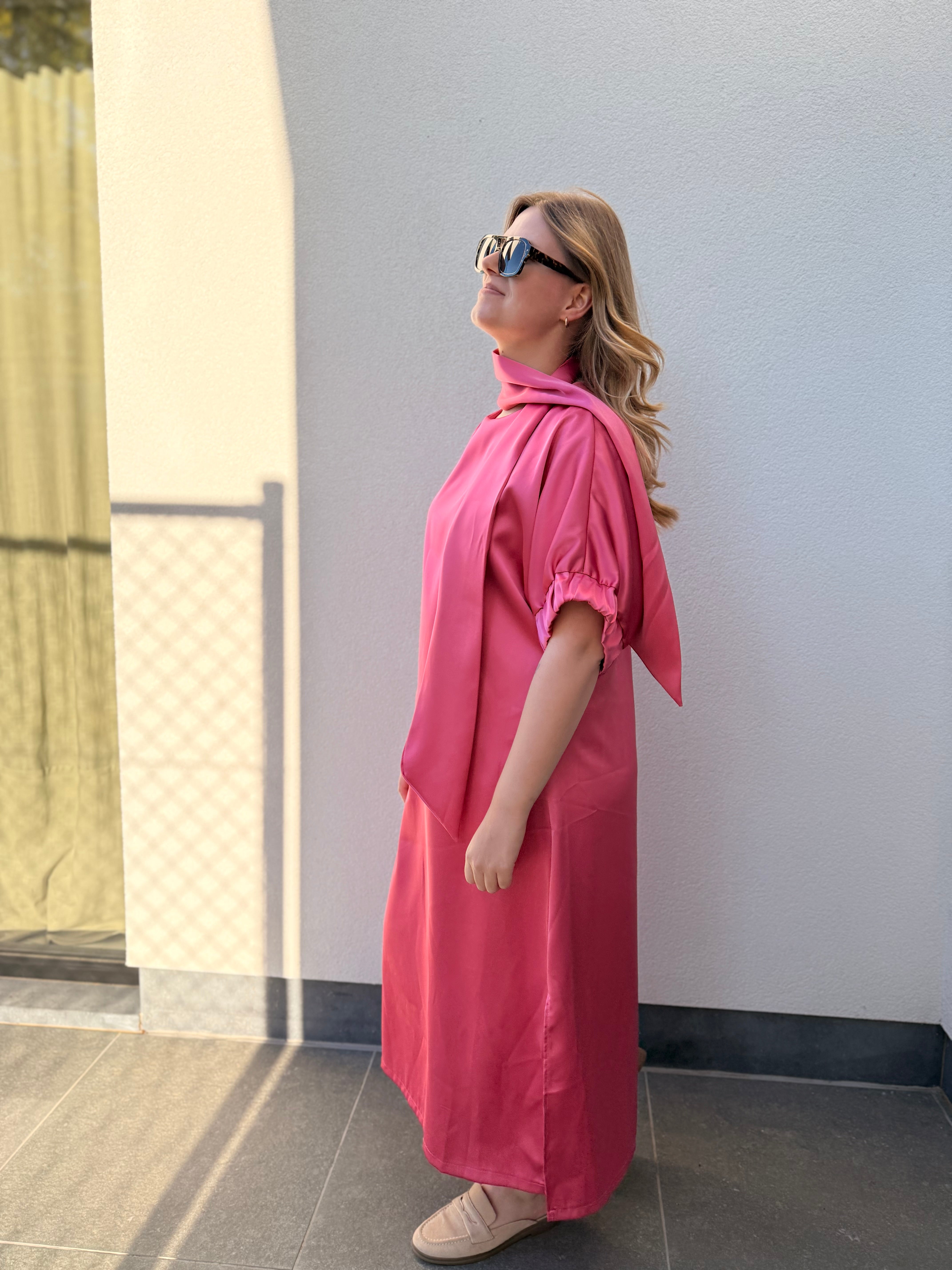 Long dress pink