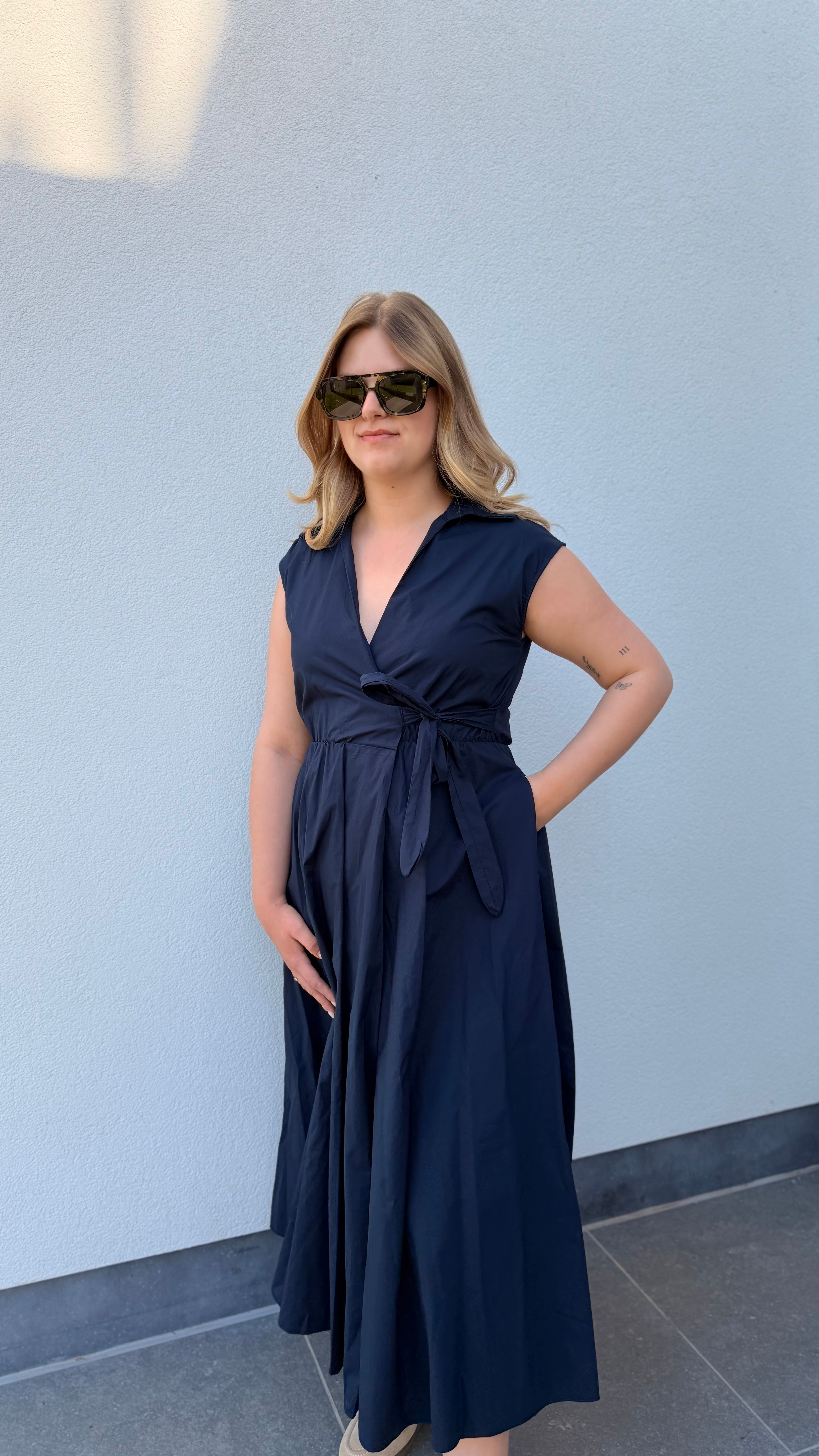 Navy dress