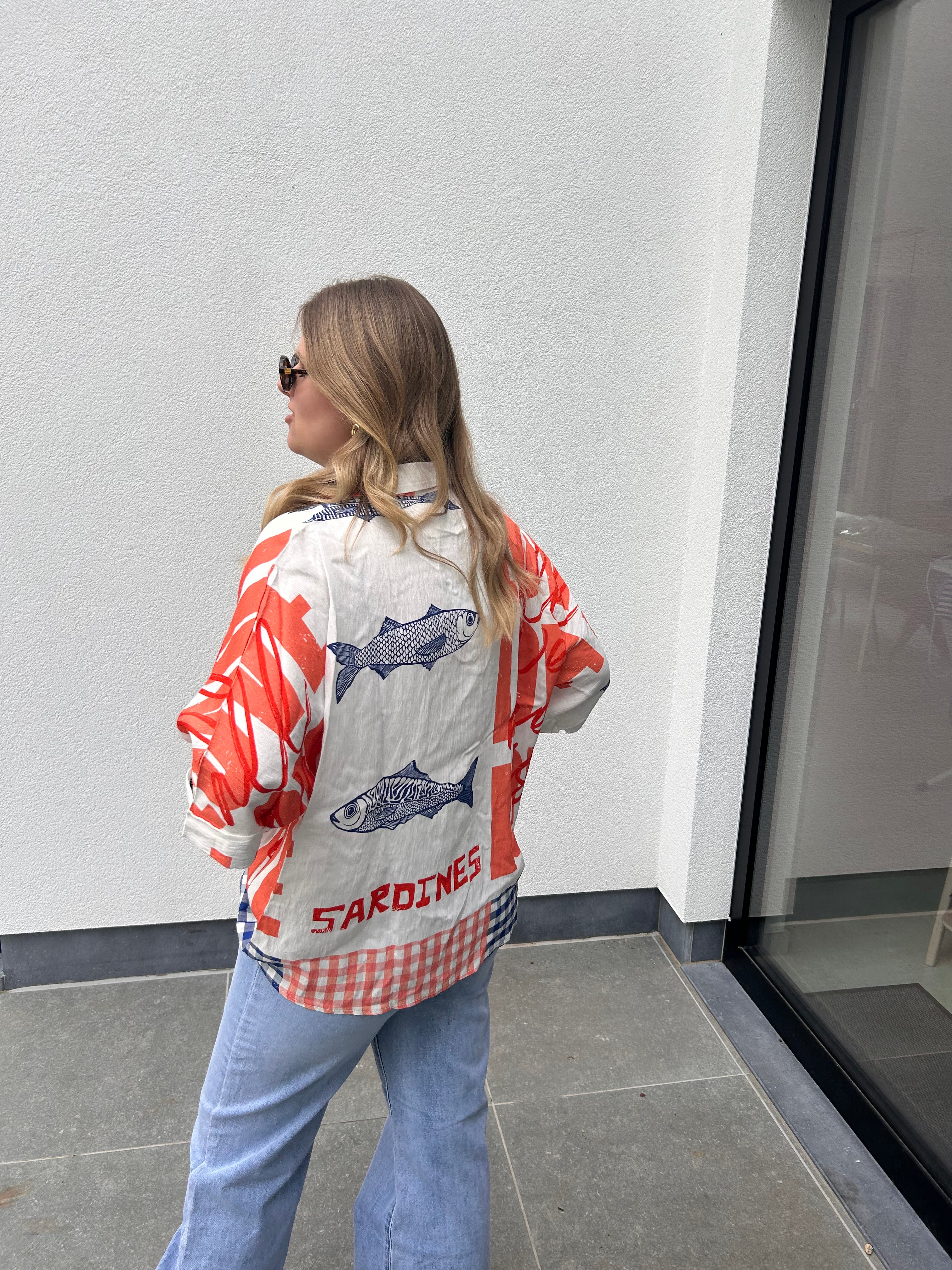 Marine blouse