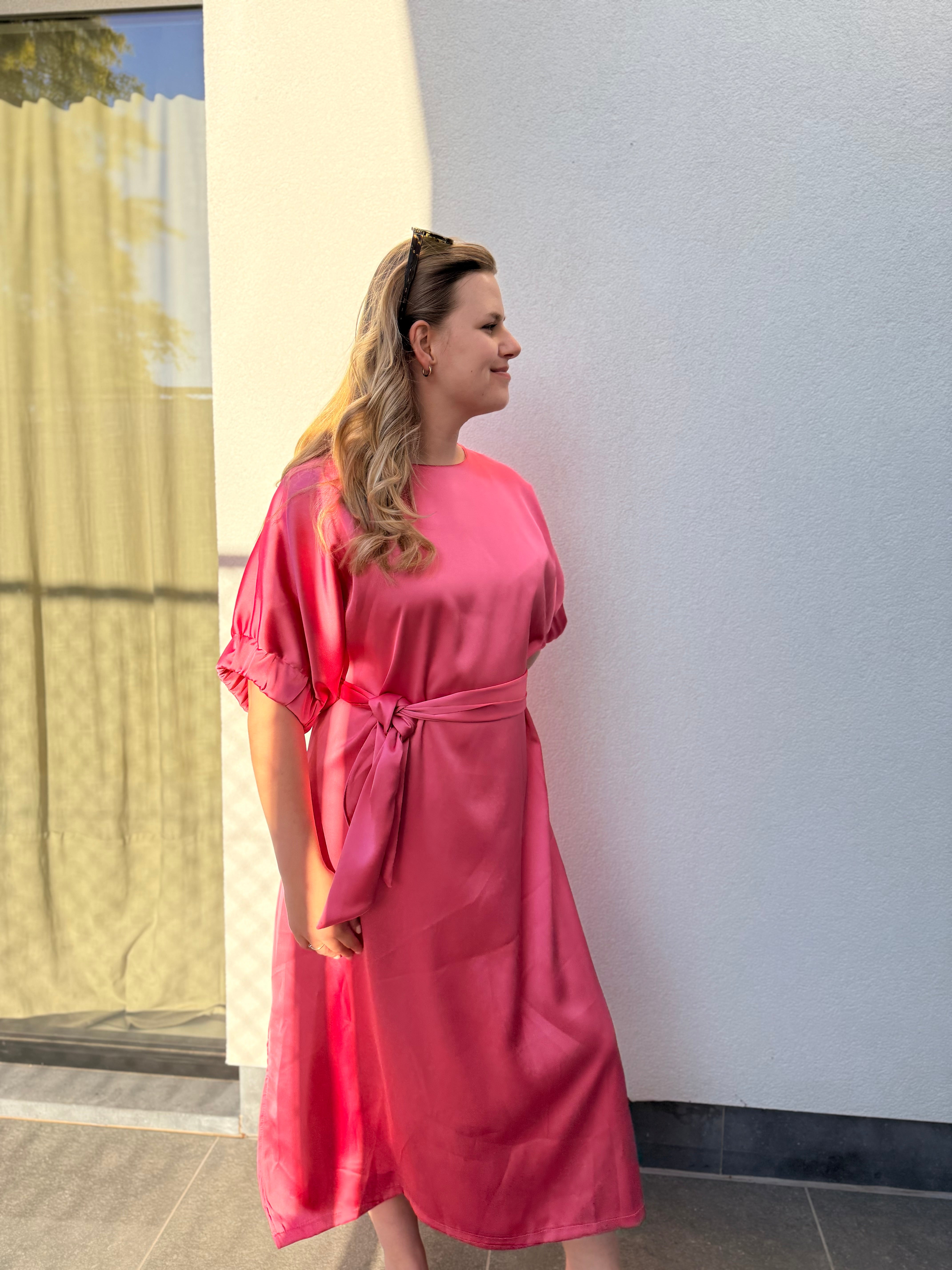 Long dress pink