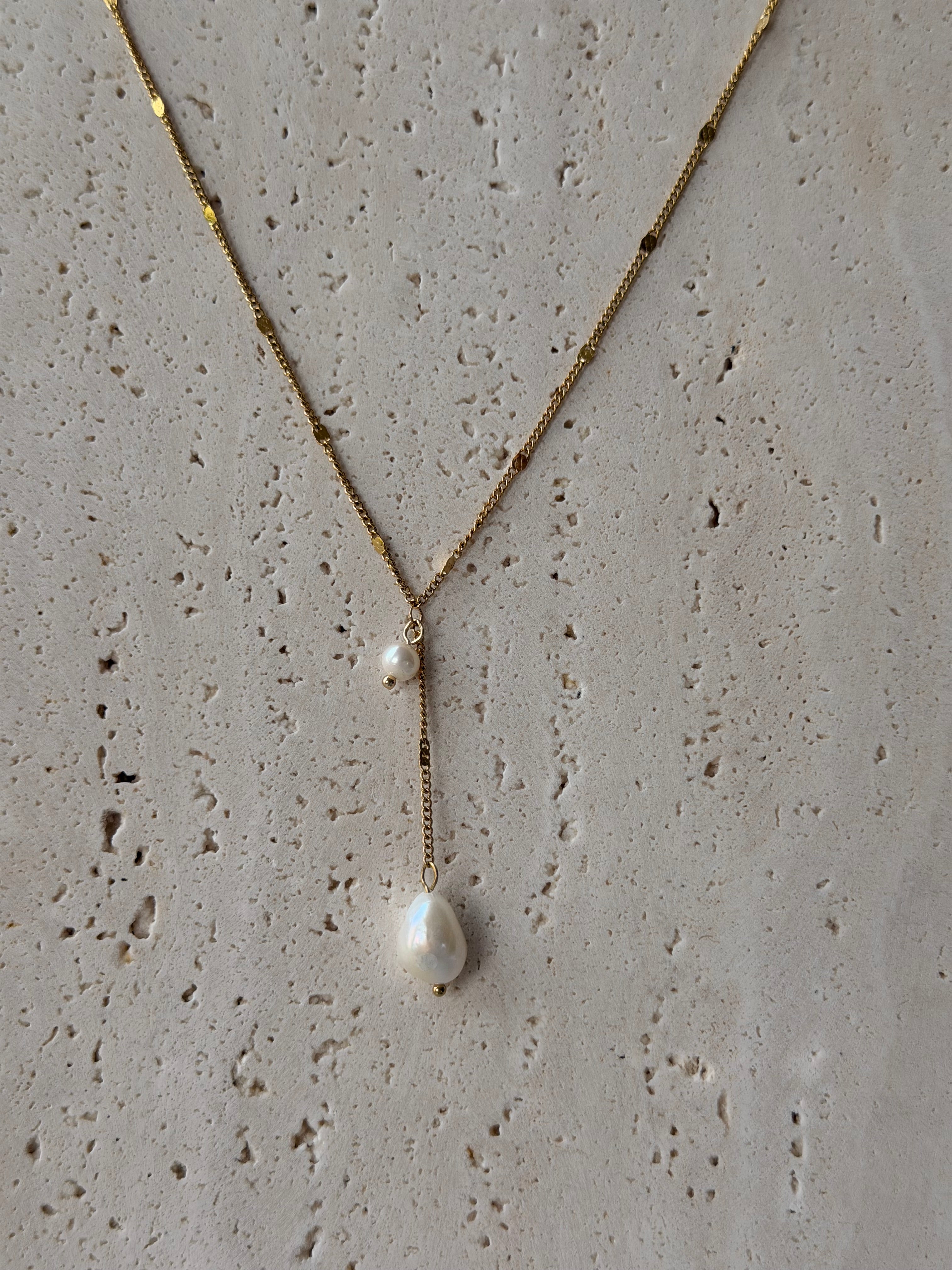 long pearl necklace